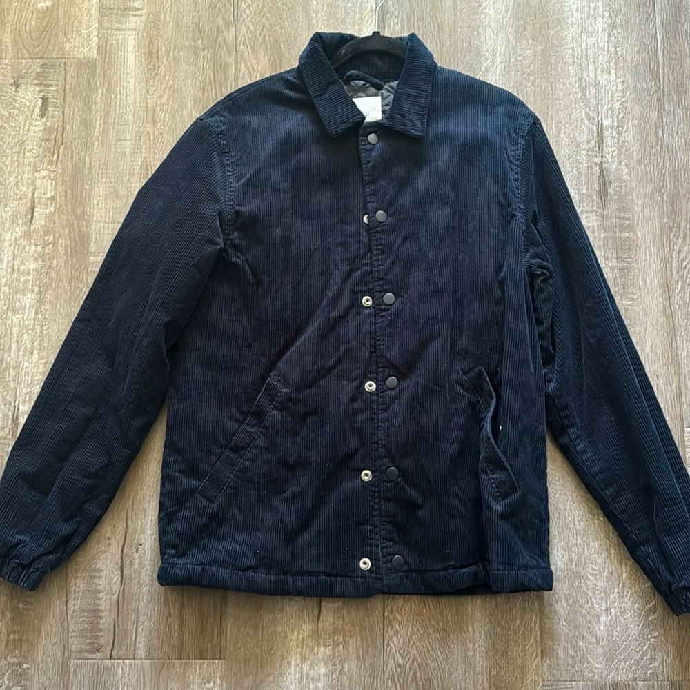 Navy Corduroy Jacket
